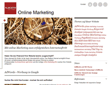 Tablet Screenshot of plakativ-online-marketing.ch